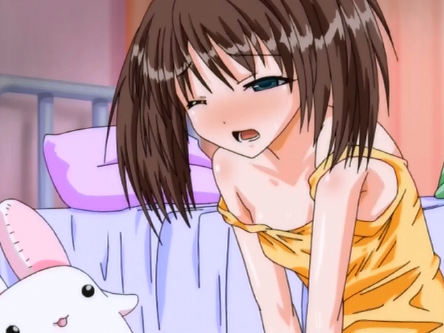 Caliente hentai adolescente se la follan