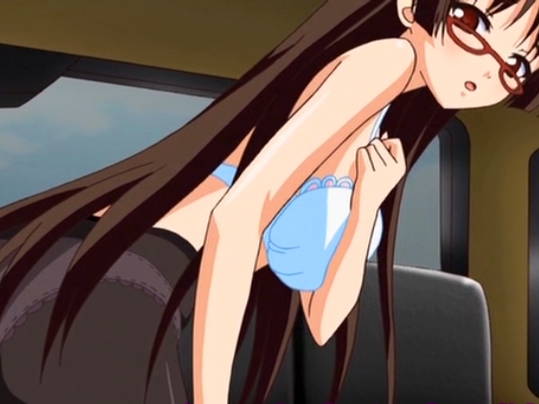 Hentai nena follada en el coche