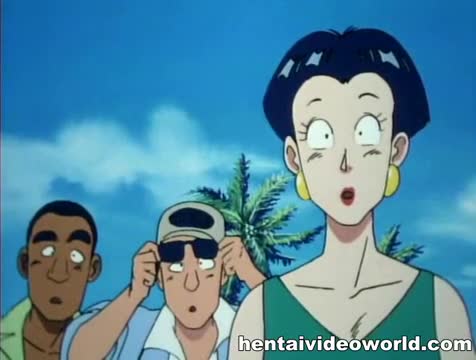 Morena anime follada por detrás