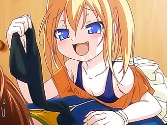 Cute little hentai teenie