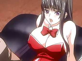 Hentai bunnygirl rides