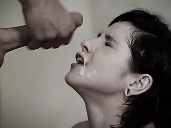 Mick Blue cums on teen babysitter Cadey’s face