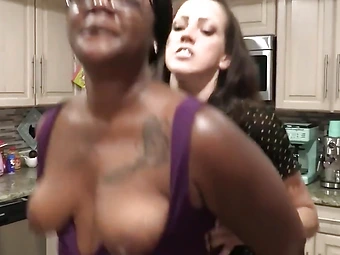 Get ready for a wild ride as your ebony butt gets pounded hard by a slutty teen