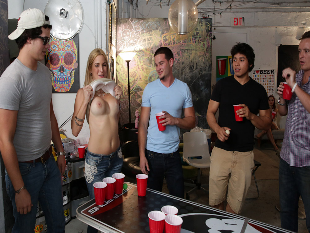 Naughty college teens fucking and sucking cocks