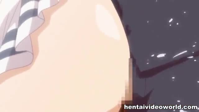 Hentai blonde fucks and gives blowjob