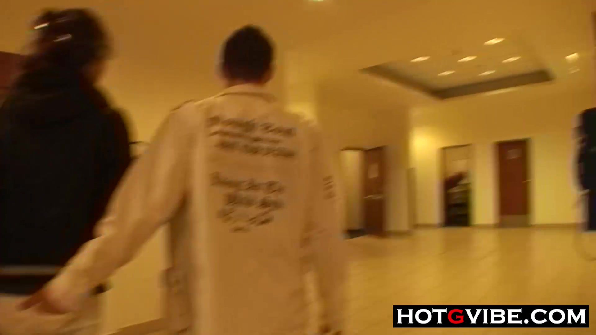 Taking On Two Cocks at the Mall