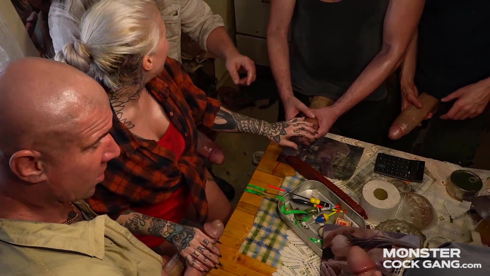 MONSTER COCK GANG e04: He Shared Girlfriend with Cousins